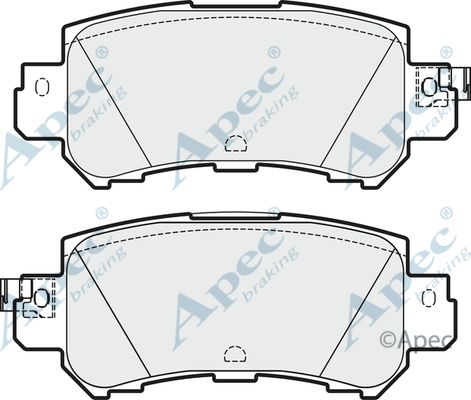 APEC BRAKING Jarrupala, levyjarru PAD1916